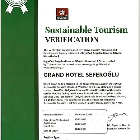 Hotel Grand Seferoğlu